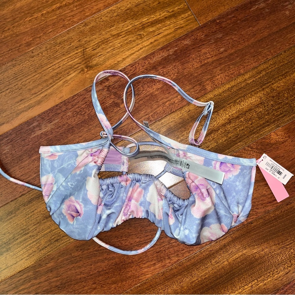 Victoria Secret’s Floral Bikini Top